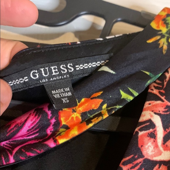 GUESS Floral Black Jumpsuit - Picture 6 of 13